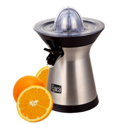 Best Citrus Juicers Epica Powerful Stainless Steel Whisper-quiet Citrus Juicer